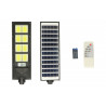LED solar street lamp 400W motion sensor + remote control AZARIS