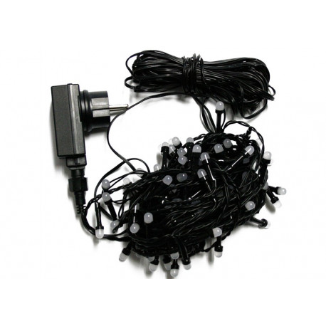 Lampki choinkowe perełki 200 LED  LTK-200/P zimne zewnętrzne OKEJ LUX