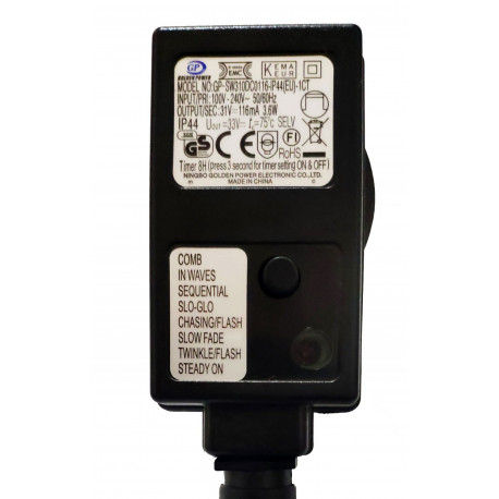 Lampki choinkowe LT-300/8F LED zimne łańcuch zewnętrzne OKEJ LUX