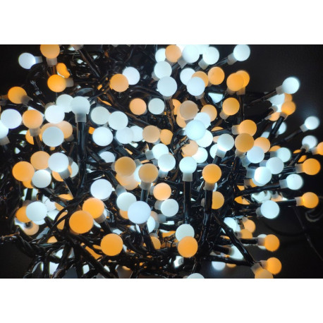 Lampki choinkowe girlanda LT-400/G/GIR LED ciepły + zimny zewnętrzne OKEJ LUX