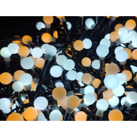 Lampki choinkowe girlanda LT-400/G/GIR LED ciepły + zimny zewnętrzne OKEJ LUX