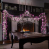 Christmas tree lights garland LT-400/G/GIR LED pink + green outdoor OKEJ LUX