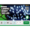 Christmas tree lights LED100/G 3,6W cold outdoor 10m OKEJ LUX