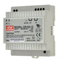 60W 12V 4.5A TS35...