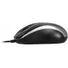 Mysz przewodowa SONYA DUO USB czarno srebrna Tracer