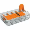 Quick connector 0.2-4mm 5-wire CLICK wire-d WAGO