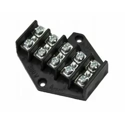 Pierścień rozgałęźny 5x4mm czarny 0962-00 ELEKTROPLAST