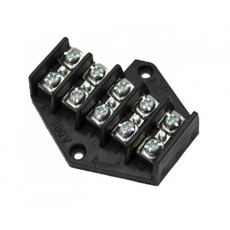 Pierścień rozgałęźny 5x4mm czarny 0962-00 ELEKTROPLAST