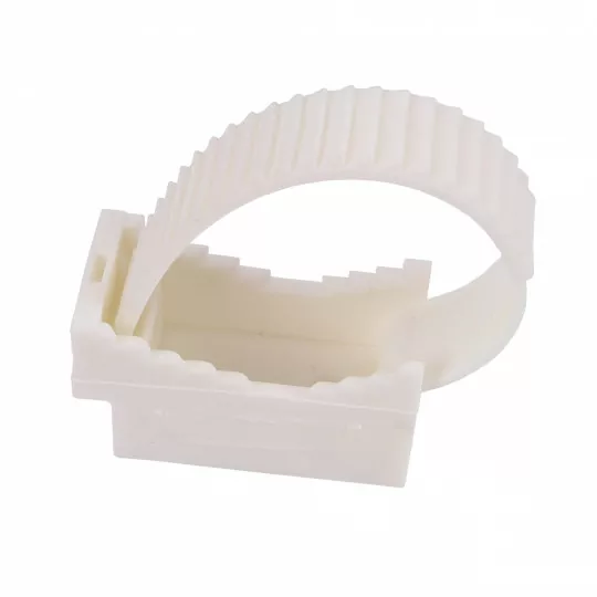 Uchwyt paskowy UP-22 12.1 9x60mm biały 100 sztuk ELEKTRO-PLAST OPATÓWEK Uchwyt paskowy UP-22 12.1 9x60mm biały 100 sztuk ELEKTRO-PLAST OPATÓWEK
