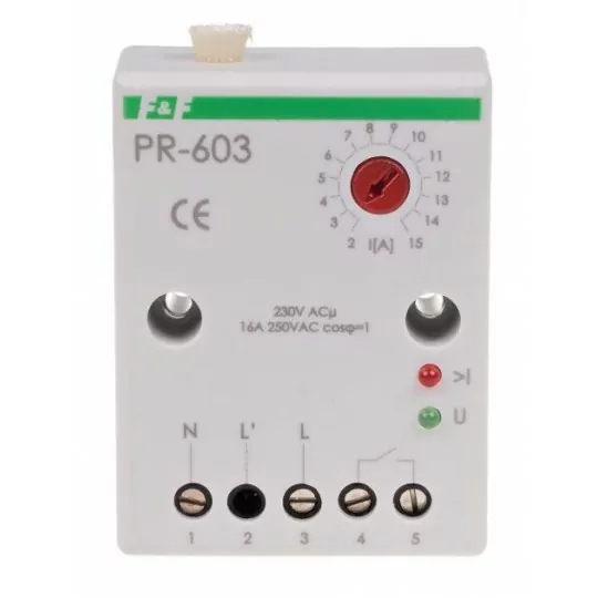 Przekaźnik priorytetowy PR-603 1Z 16A 230V F&F