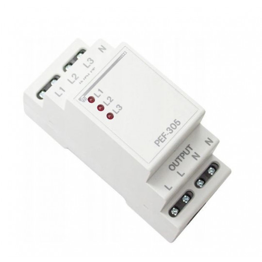 Automatic phase switch PEF-305 16A/230V Nova