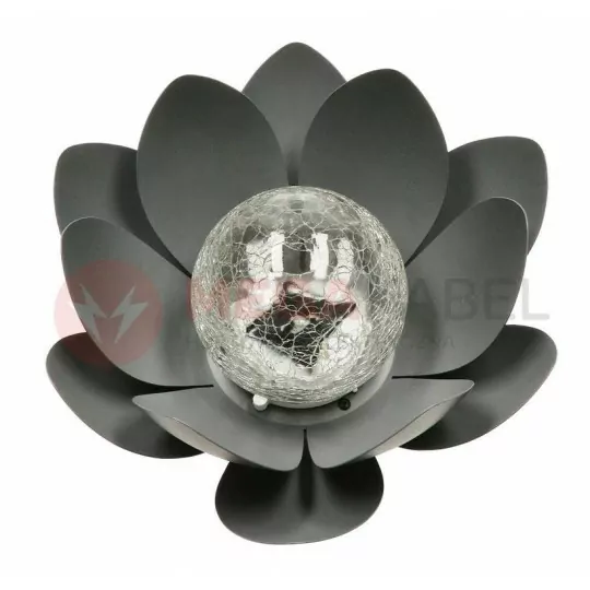 Lampa solarna IRON WATERLILY HK-SL600-H-B MK