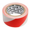 Adhesive warning tape white and red 48mmx33m 75230 VOREL