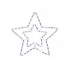 Outdoor decorative star transparent WS-6/F/G/LED/FE cold OKEJ LUX
