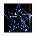 Gwiazda ozdobna zewnętrzna przezroczysta WS-6/F/G/LED/FE zimny OKEJ LUX