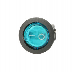 Blue illuminated rocker...