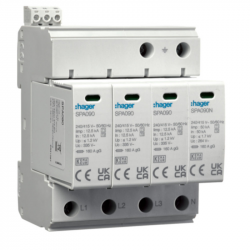 Surge arrester B+C 4P...
