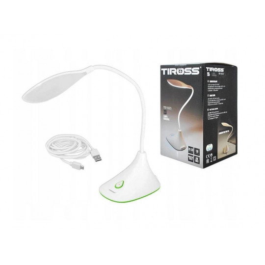 USB rechargeable green desk lamp TS-1823 TIROSS