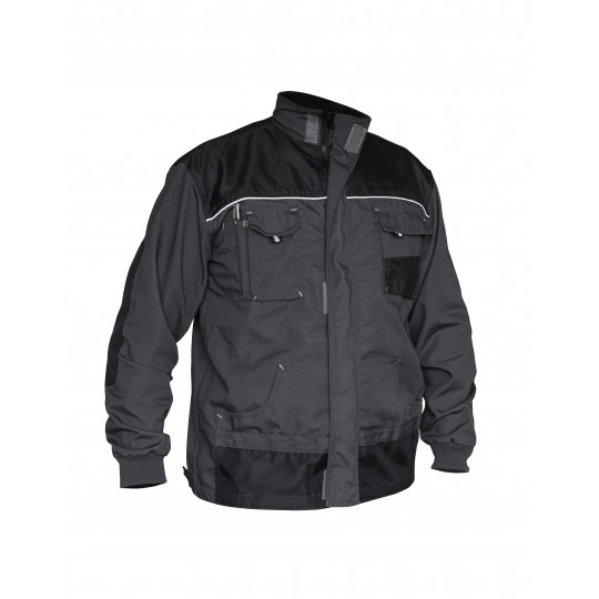 Stalco Premium 'L' black and gray work sweatshirt STALCO