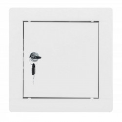 Inspection door with key...