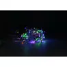 Lampki choinkowe 100LED sople zew.kolor 5m Vitalux