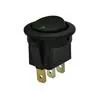 Przełącznik klaw. 2-p. zielona.krop. 20A/12V 44607