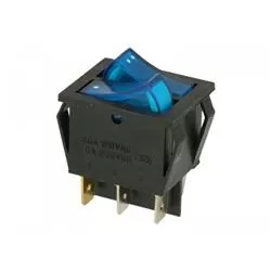 Przełącznik klaw. 2-poz.podw. niebieski 230V 59935-8332