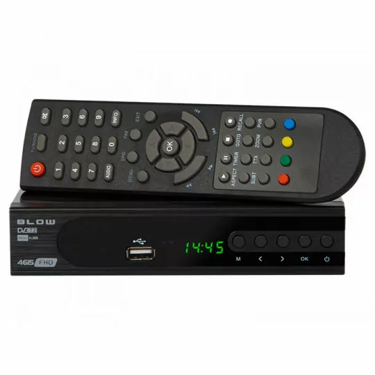 Tuner dekoder DVB-T/T2 H.265 4615 FHD 73044 BLOW
