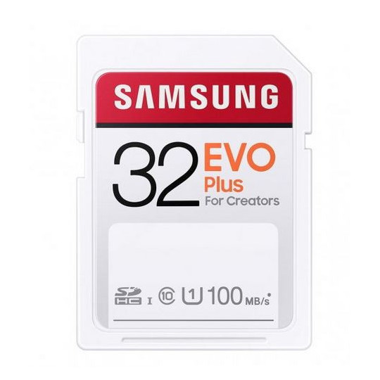 SD memory card 32GB EVO Plus C10 U1 FHD SAMSUNG