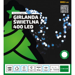 Girlanda świetlna 400LED LT-400/G/GIR Perełki CW8H
