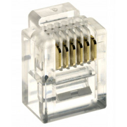 Wtyk RJ11/RJ12 6-PIN telefoniczny 6P6C 9932-8336