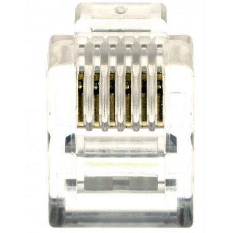 Wtyk RJ11/RJ12 6-PIN telefoniczny 6P6C 9932-8336