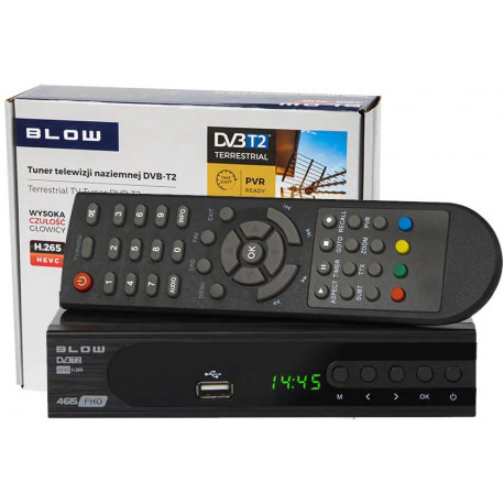 Tuner DVB-T/T2 H.265 Blow 4615 FHD 73044-8352