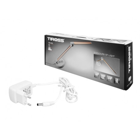 Lampka biurkowa TIROSS 6W gold TIROSS