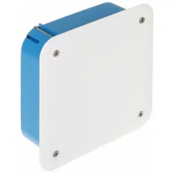 Puszka regips podtynkowa 115x115x45 niebieska SIMET