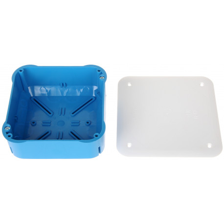 Puszka regips podtynkowa 115x115x45 niebieska SIMET