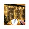 LED Curtain Lights 300 3x3m 8F USB with remote control MACLEAN