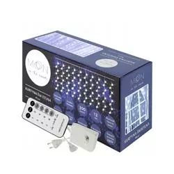 Lampki Kurtyna LED300 3x3m ML40Z CW pilot 76009-8369