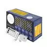 LED Curtain Lights 300 3x3m remote control warm color MOON IN THE ROOM