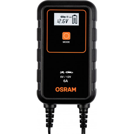 Prostownik BATTERY charge 6V/12V 6A OSRAM