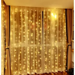 LED Curtain Lights 300 3x3m...