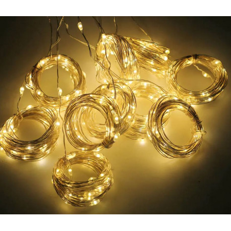 Lampki Kurtyna LED300 3x3m 8F/USB/pilot 74784-8367