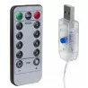 Lampki Kurtyna LED 300 3x3m 8F USB z pilotem MACLEAN