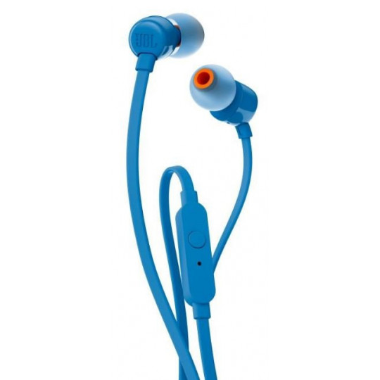 In-ear headphones with microphone blue TUNE T110 blue JBL