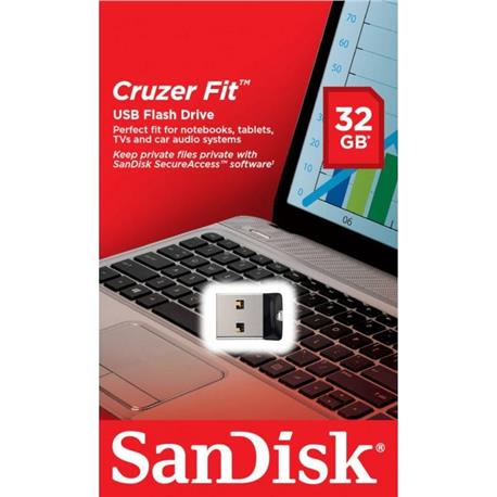 Pamięć Flash 32GB USB 2.0 Cruzer FIT SanDisk-8424