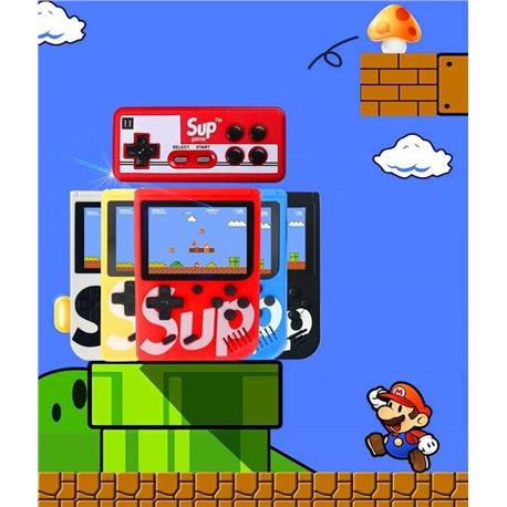 Mini konsola do gier RETRO + pad 400 gier 3.0 BLUE-8392