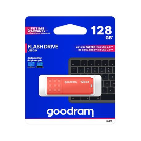 Pamięć Flash 128GB UME3 3.0 pomarańczowy GOODRAM-8420
