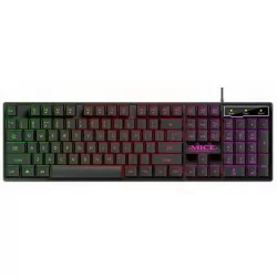 Klawiatura gamingowa z podświetleniem RGB LED T20-BLACK IL