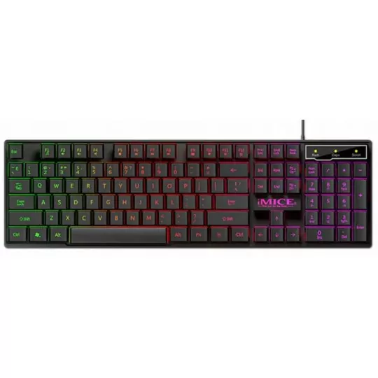 Klawiatura gamingowa z podświetleniem RGB LED T20-BLACK IL