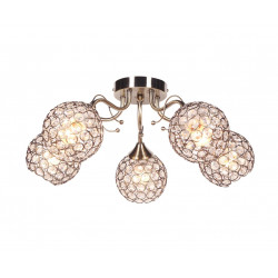 Lampa sufitowa COREA-5 AB antyk 5xE27 Vitalux